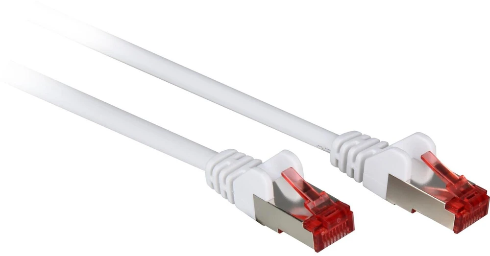Goobay GB CAT6 VERKKOKAAPELI, S/FTP, VALKOINEN, 20M, LSZH