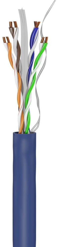 Goobay | CAT 6A tinklo kabelis, U/UTP, 100 m | 96096 | U/UTP | Mėlyna