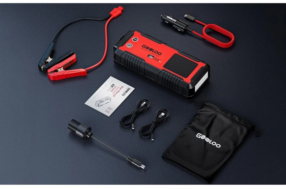 GOOLOO GT6000 99,9 Wh užvedimo baterijų užvedimo įrenginys