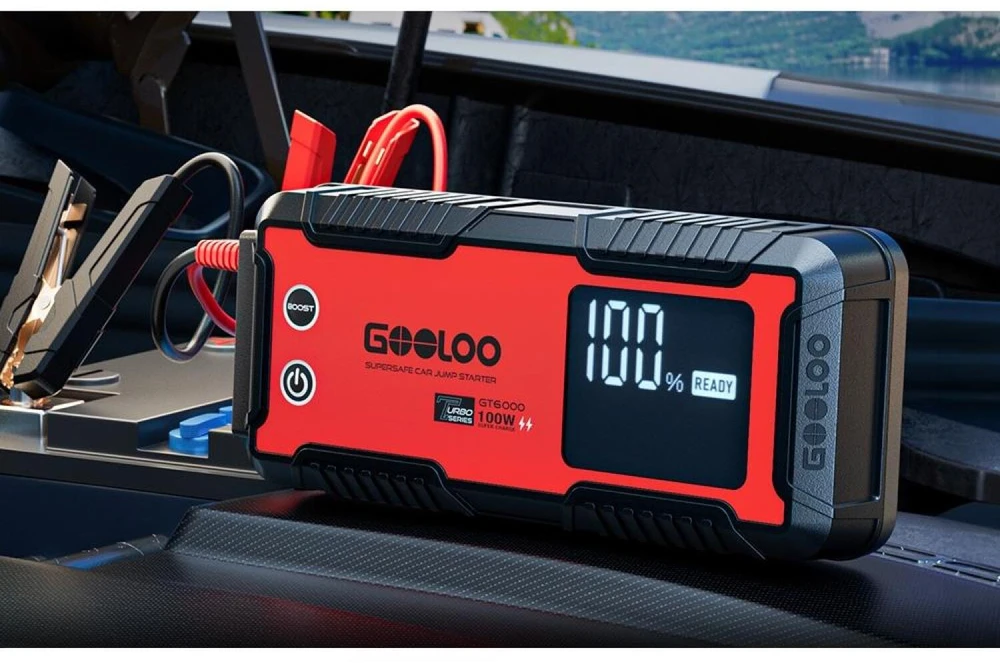GOOLOO GT6000 99,9 Wh užvedimo baterijų užvedimo įrenginys