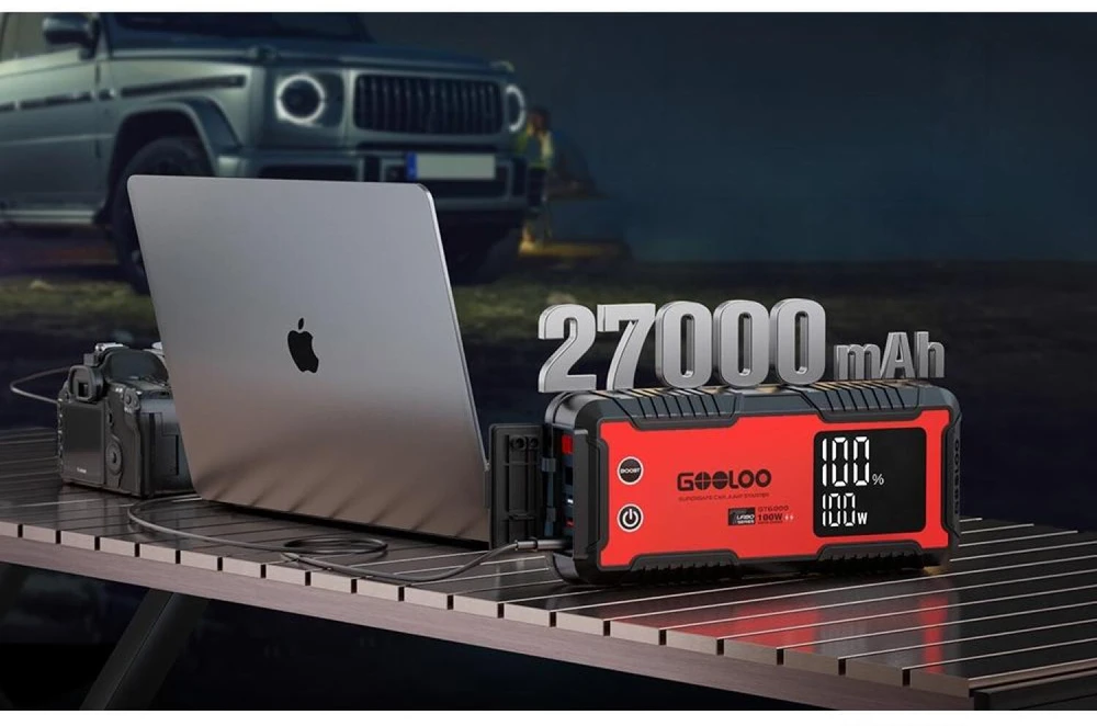 GOOLOO GT6000 99,9 Wh užvedimo baterijų užvedimo įrenginys