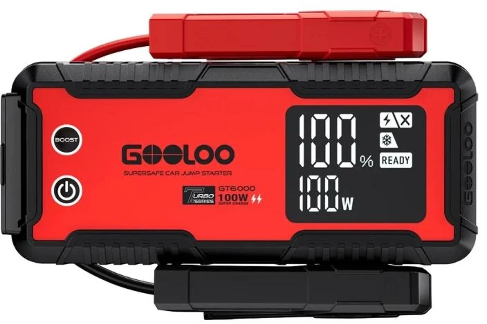 GOOLOO GT6000 99,9 Wh užvedimo baterijų užvedimo įrenginys
