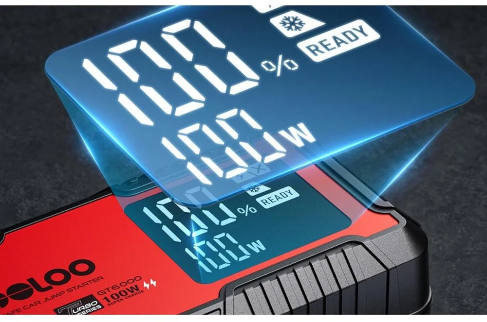 GOOLOO GT6000 99,9 Wh užvedimo baterijų užvedimo įrenginys