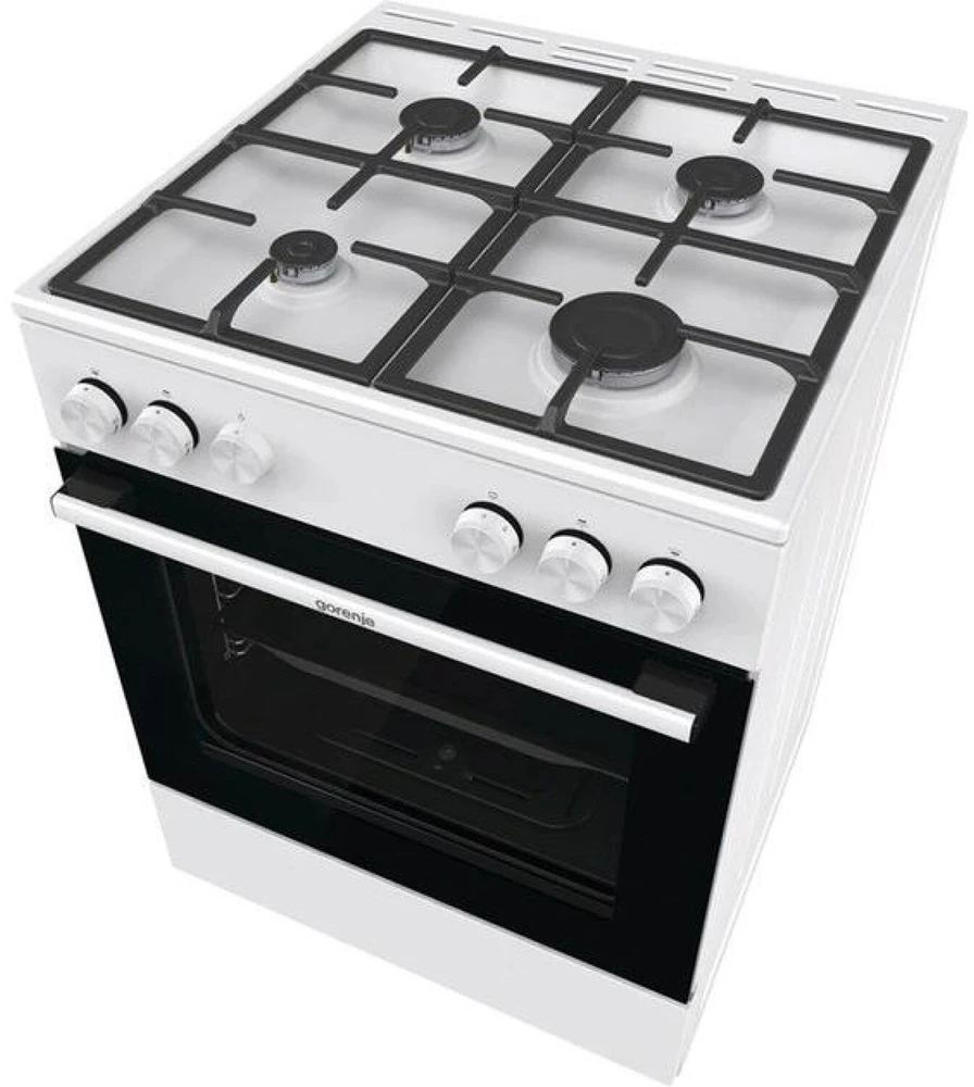 Gorenje GG6A10WFFM laisvai pastatoma viryklė dujinė, balta