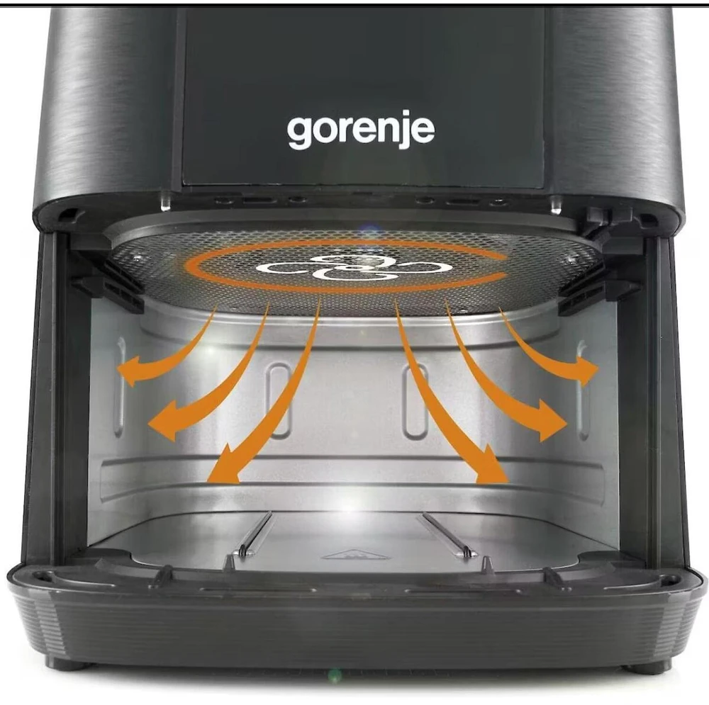 Karšto oro gruzdintuvė Gorenje AF1350DWB, 1350 W, 5,4 l