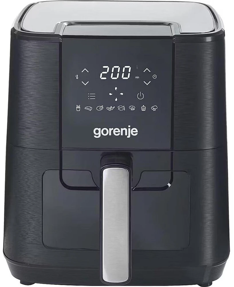Karšto oro gruzdintuvė Gorenje AF1350DWB, 1350 W, 5,4 l