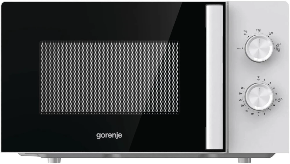 Gorenje | Mikrobangų krosnelė | MO20E1WH | Laisvai pastatoma | 800 W | 20 l | Baltas