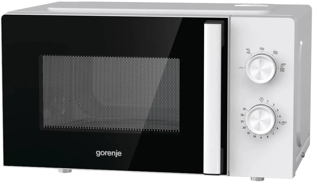 Gorenje | Mikrobangų krosnelė | MO20E1WH | Laisvai pastatoma | 800 W | 20 l | Baltas