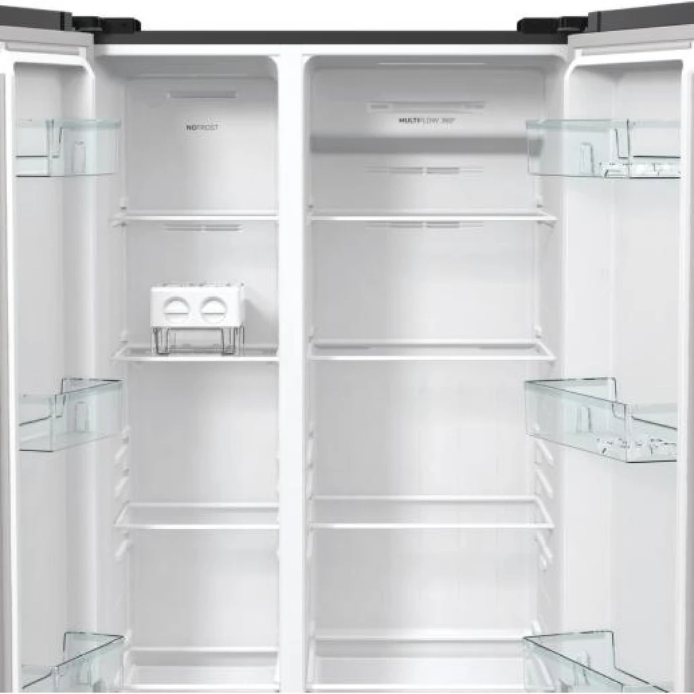 Gorenje NRR9185EABXLWD -Side By Side, musta