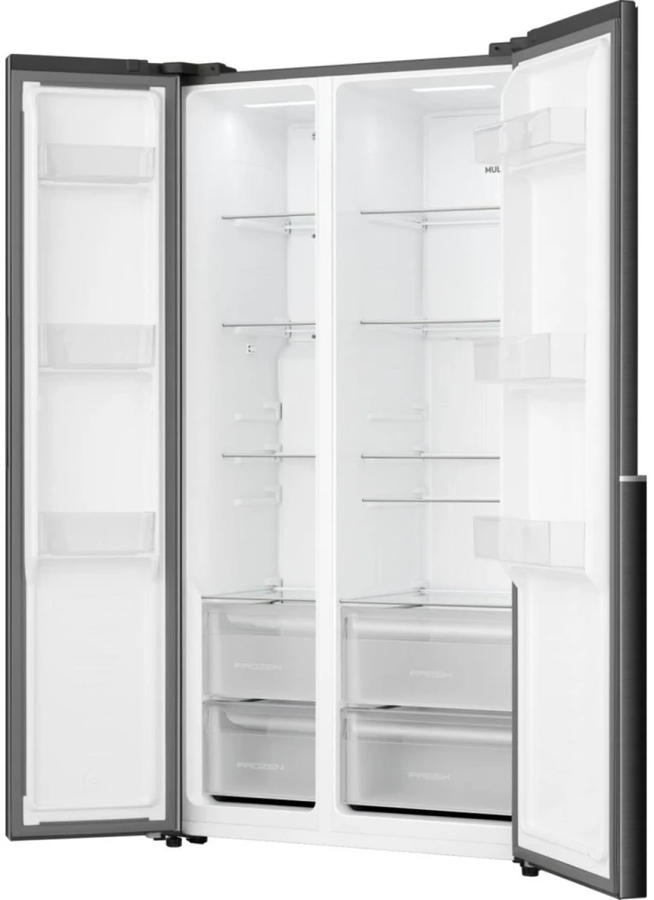 Skalbimo mašina Gorenje Šaldytuvas NRS917C41BX 20017844, 544l, 347l, 197l, 204kWh/metus, C, 37dB, 91.1cm, 178.6cm, 61.5cm, LED ekranas