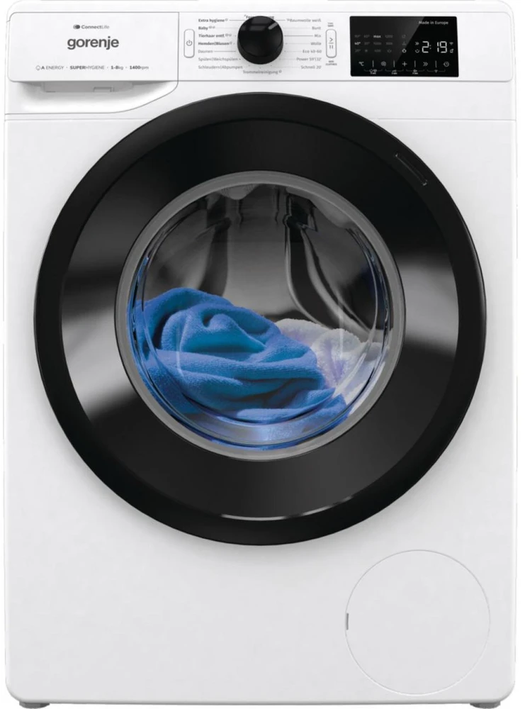 Skalbimo mašina Gorenje G400 WPNEI84A1TS Waschmaschine 8kg 1400 U/Min