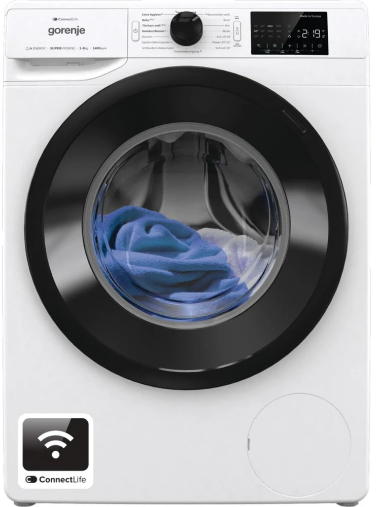 Skalbimo mašina Gorenje G400 WPNEI84A1TS Waschmaschine 8kg 1400 U/Min
