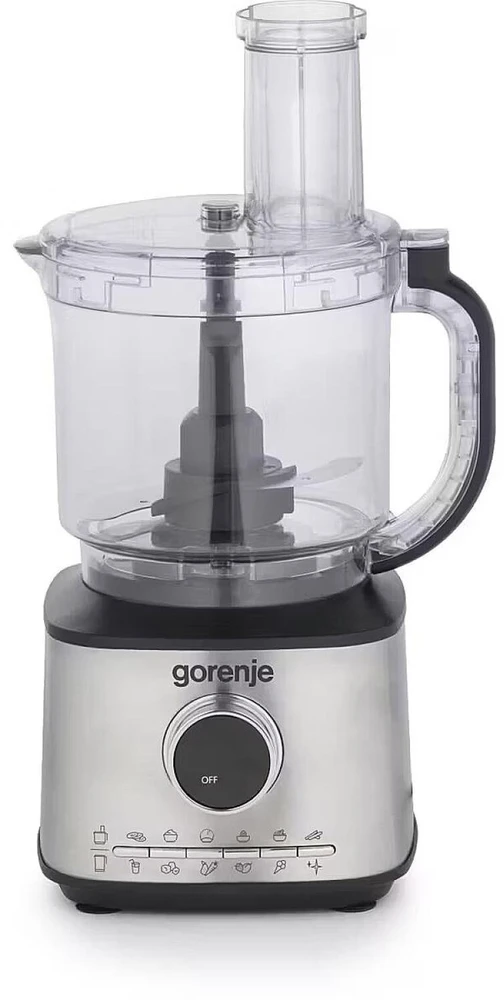 Gorenje Virtuvės kombainas SBR1500E 740226, 1500W, 2L, 1.75L, 10 greičių, LED, nerūdijantis plienas, pulso funkcija