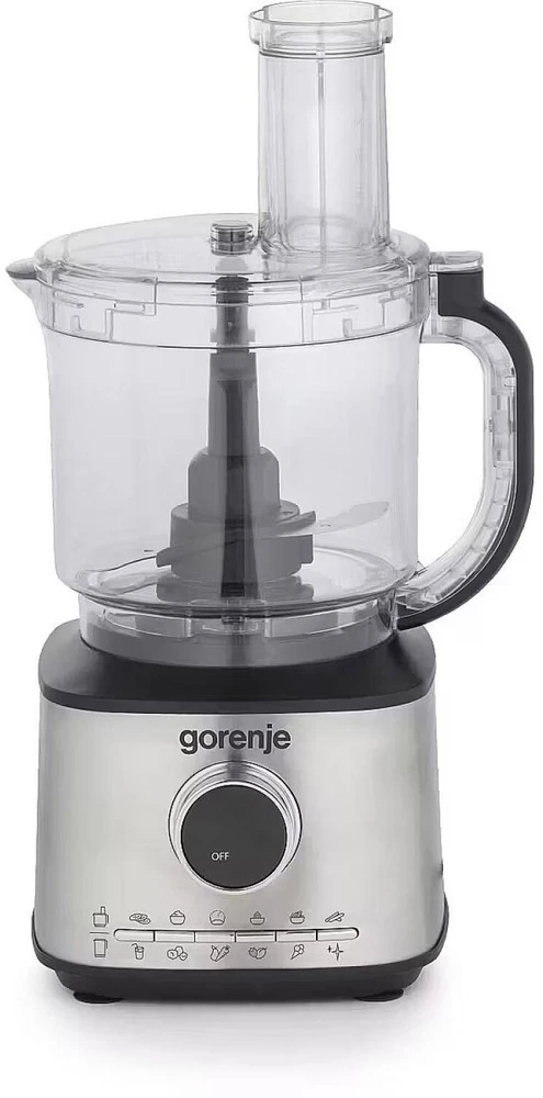 Gorenje Virtuvės kombainas SBR1500E 740226, 1500W, 2L, 1.75L, 10 greičių, LED, nerūdijantis plienas, pulso funkcija