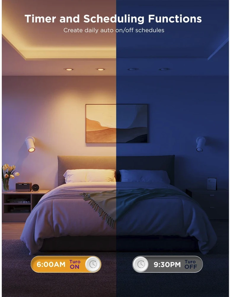Govee RGBWW išmanioji 4.8W LED lemputė GU10 2vnt.
