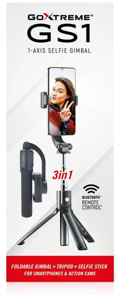 „GoXtreme GS1“ sulankstomas stabilizatorius išmaniesiems telefonams ir veiksmo kameroms 55239