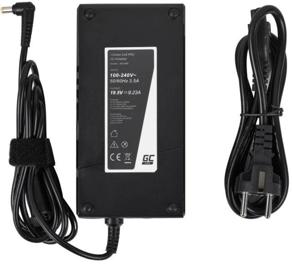 Green Cell Žalias Cell įkroviklis / Ladegerät Žalias Cell PRO 19.5V 9.23A 180W Acer Aspire V15 Nitro VN7, Acer Aspire V17 Nitro VN7