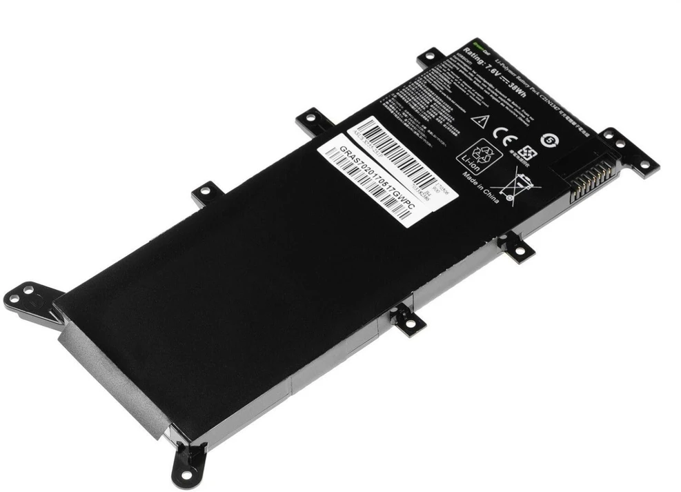 GREENCELL AS70 Baterija C21N1347, skirta Asus A555 A555L F555 F555L F555LD K555 K555L K55