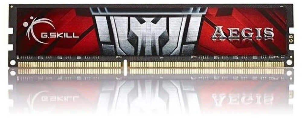 RAM G.Skill | Aegis | 16 GB (8 GB x 2) GB | DDR3 | 1600 MHz | PC/serveris | Registracijos Nr. | ECC Nr
