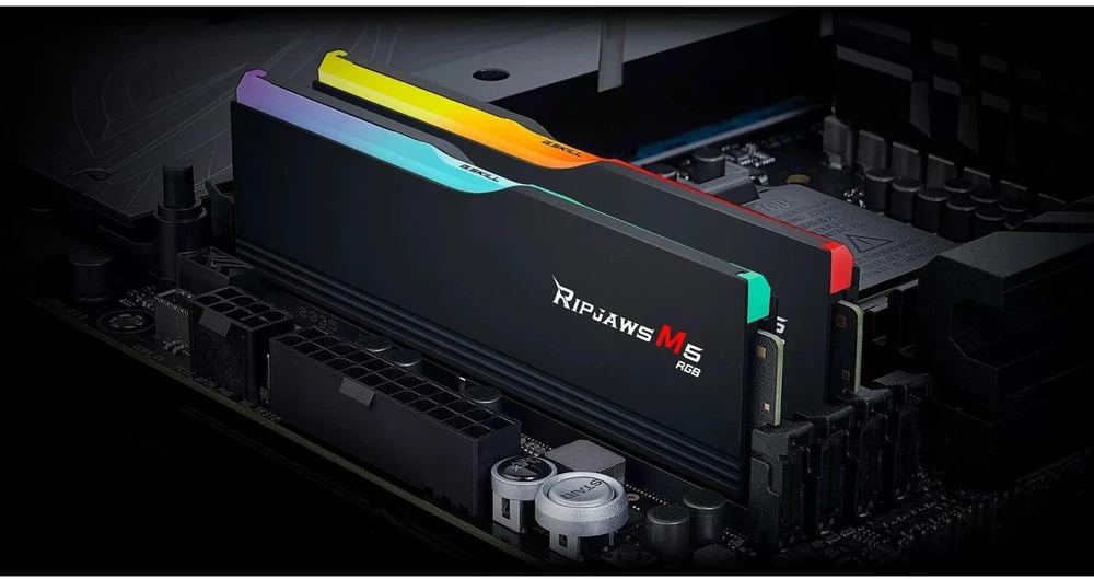 RAM G.Skill Ripjaws M5 RGB F5-6000J2836G32GX2-RM5RK atminties modulis 64 GB 2 x 32 GB DDR5