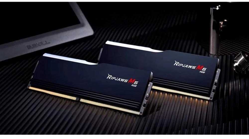 RAM G.Skill Ripjaws M5 RGB F5-5200J4040A16GX2-RM5RK atminties modulis 32 GB 2 x 16 GB DDR5 5200 MHz