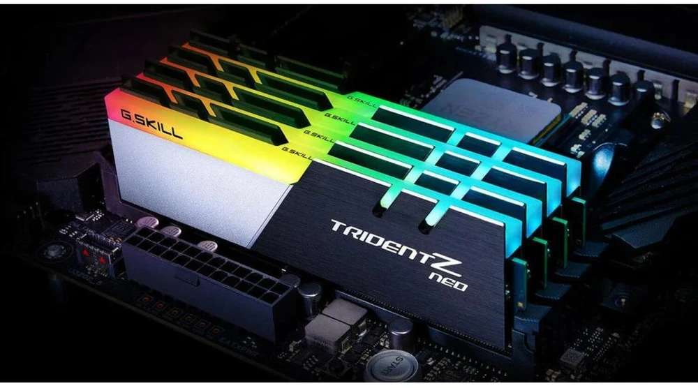 RAM G.SKILL F4-3600C16Q-32GTZNC G.Skill Trident Z Neo (skirta AMD) DDR4 32GB (4x8GB) 3600MHz CL16 1.35V XMP 2.0