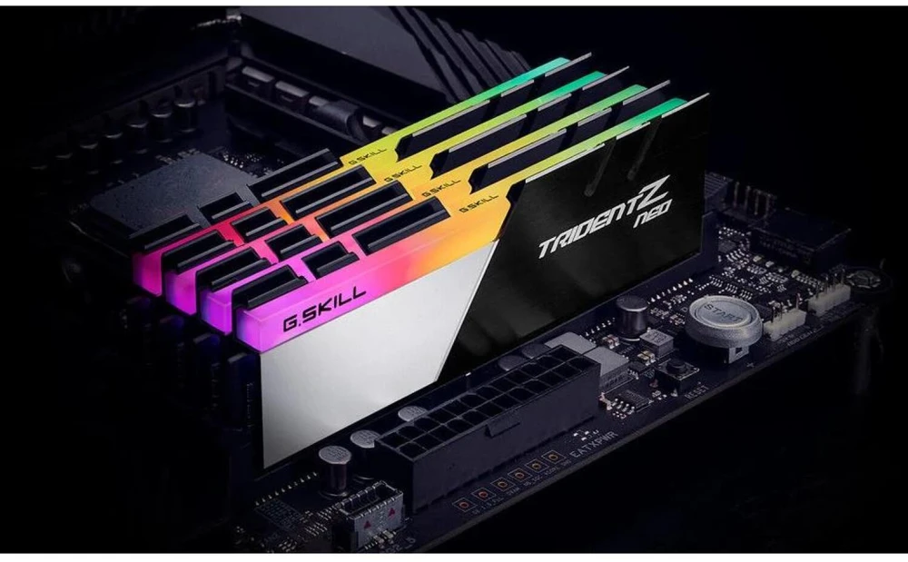 RAM G.SKILL F4-3600C16Q-32GTZNC G.Skill Trident Z Neo (skirta AMD) DDR4 32GB (4x8GB) 3600MHz CL16 1.35V XMP 2.0