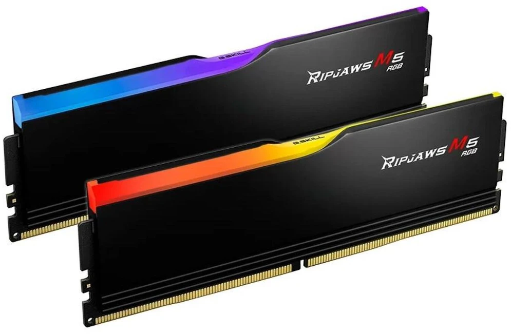 G.Skill Ripjaws M5 RGB F5-6000J3636F16GX2-RM5RK atminties modulis 32 GB 2 x 16 GB DDR5 6000 MHz