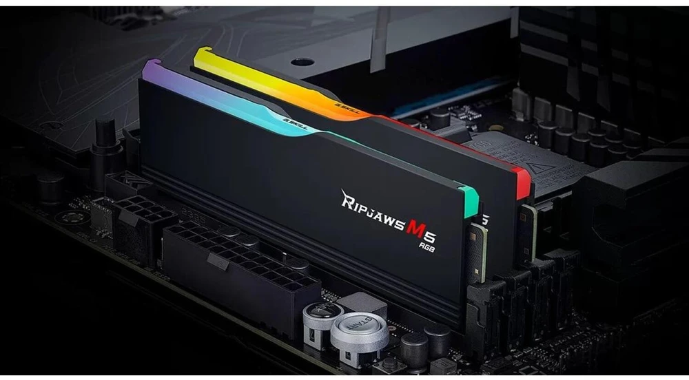 G.Skill Ripjaws M5 RGB F5-6000J3636F16GX2-RM5RK atminties modulis 32 GB 2 x 16 GB DDR5 6000 MHz