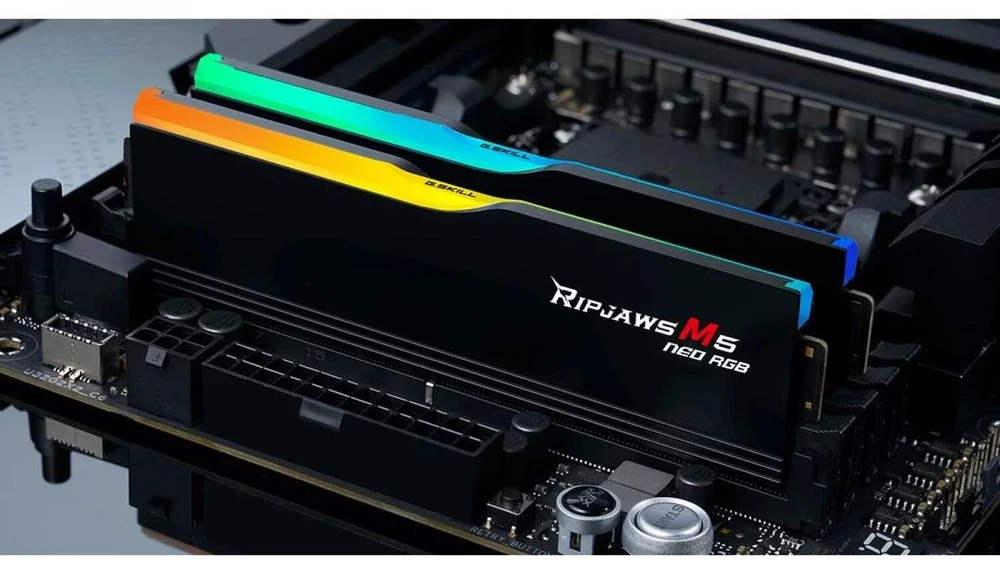 RAM G.Skill | Ripjaws M5 Neo RGB | 32 GB | DDR5 | 6000 MHz | Kompiuteris/serveris | Registracijos Nr. | ECC Nr.