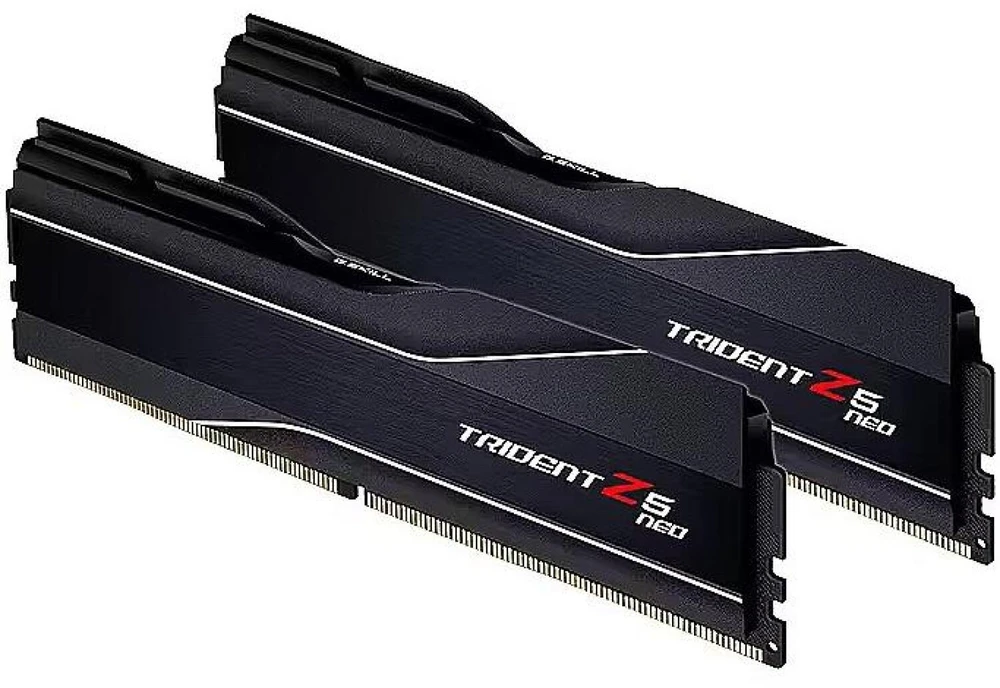 RAM G.Skill Trident Z F5-6000J3238G32GX2-TZ5K atminties modulis 64 GB 2 x 32 GB DDR5 288 kontaktų DIMM ECC korekcija