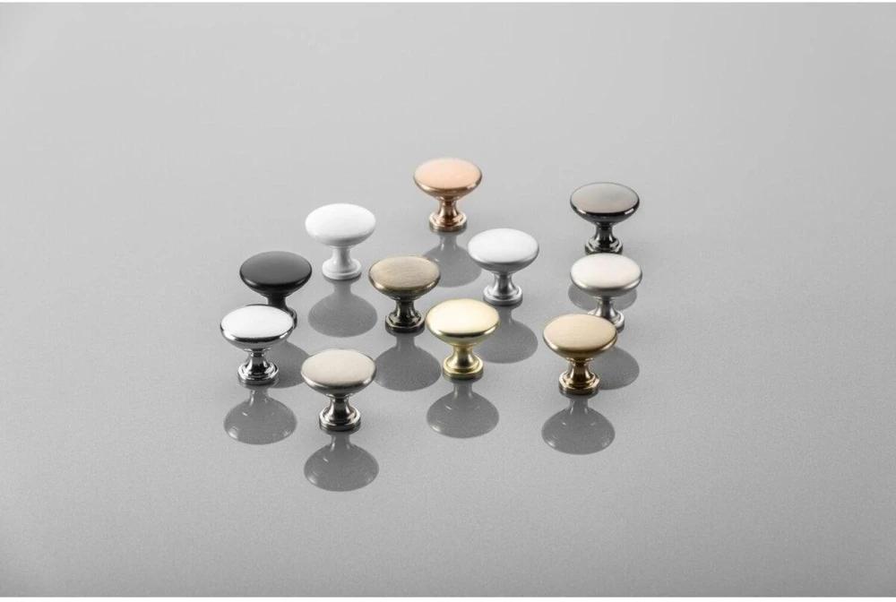GTV Zamak knob TERNI satin