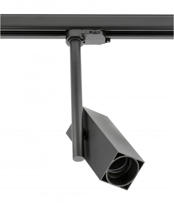 GTV Šviestuvas GROSSO, GU10, maks.20W, AC220-240V, 50/60 Hz, IP20, IK08, kvadratinis, juodas