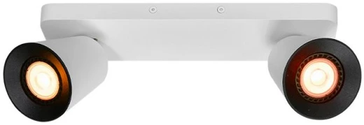 GTV Lubinis šviestuvas Elli,4489, AC220-240V, 50/60 Hz, IP 20 2*GU10 ,maks. 20 W, dvigubas, ba