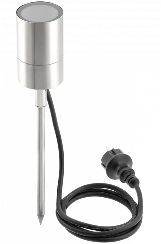 GTV Sodo šviestuvas GRAZIE, GU10, MAX.20W, IP44, AC220-240V, 50-60Hz, inox