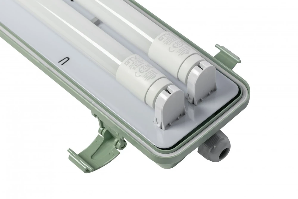 GTV Vandeniui atsparus šviestuvas HELIOS-LED 258 BIS, T8 LED, G13, AC220-240V, 50/60Hz, IP65,