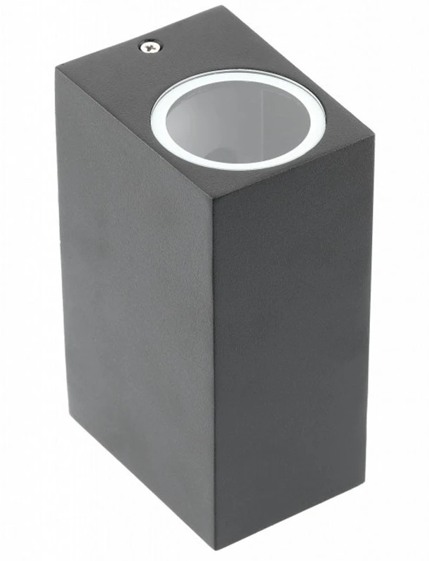 GTV Fasadinis dvikryptis šviestuvas, TIAGO KW, GU10, MAX.2x35W, IP54, AC220-240V, 50/60Hz, juo