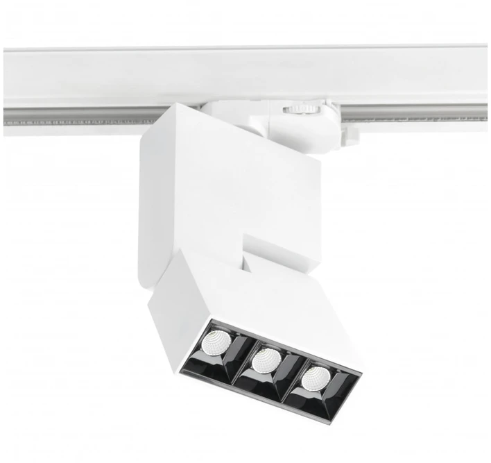 GTV LED bėgių šviesos šviestuvas SIERRA, 8W, 720lm, AC220-240V, 50/60 Hz, PF>0,5, Ra≥80, IP20,