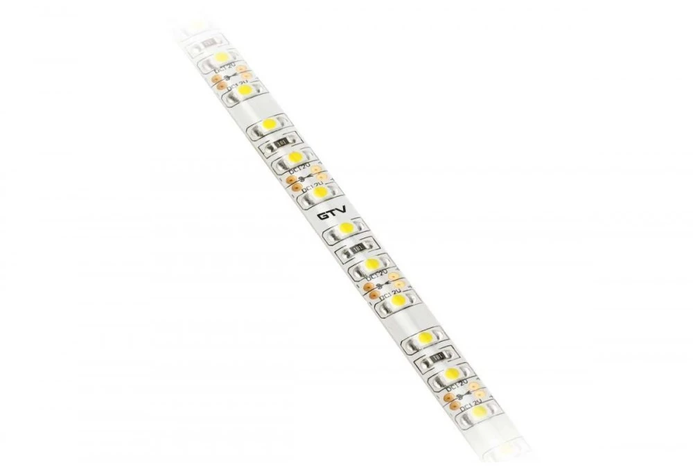 GTV Blykstės 2835, 600 LED šaltai baltos spalvos, 60 W, atsparios vandeniui 10 mm, ritinys 5 m