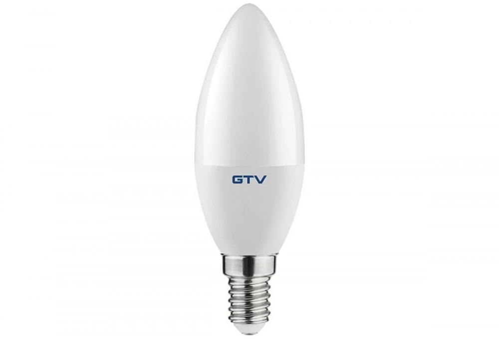 GTV LED ŠVIESOS šaltinis, A-G, C30, SMD 2835, 6400K, E14, 3,0W, AC220-240V, 160°, 260lm, 33mA