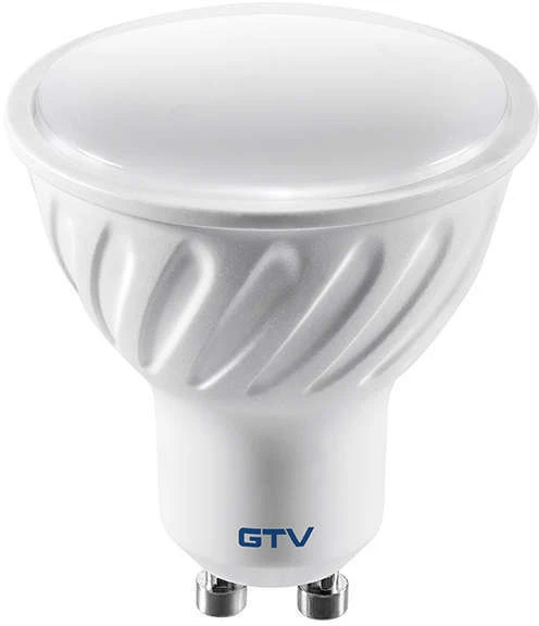 GTV LED lemputė, A-G, SMD 2835, 6400K, GU10, 5,6W, AC180-250V, 50-60Hz, 120°, 410lm, 49mA