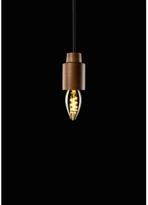 GTV LED LIGHT SOURCE, FILAMENT, SPIN, C35, E14, 3.0W, 165lm, 2200K, AC220-240V, 360°