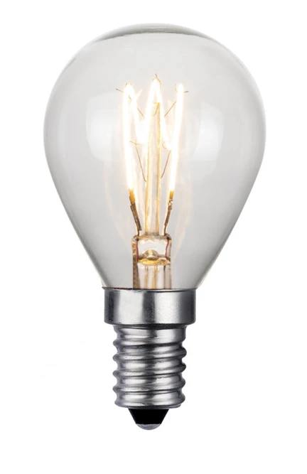 GTV LED LIGHT SOURCE, FILAMENT, SPIN, G45, E14, 3.0W, 165lm, 2200K, AC220-240V, 360°