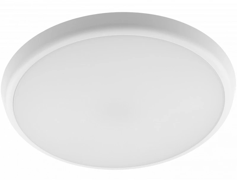 Sieninis šviestuvas 22W LED plafonas GTV OSAKA, baltas, 4000K, su judesio davikliu