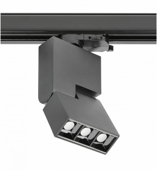 Pakabinamas šviestuvas GTV LED šviestuvas SIERRA,8W,720lm,AC220-240V,50/60 Hz,PF>0,5,Ra≥80,IP20,IK08,4000K,48°,juodas