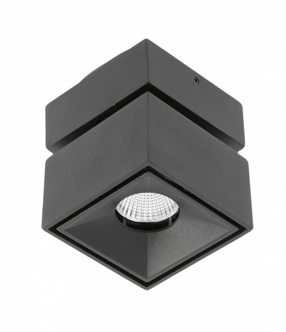 Lubinis šviestuvas GTV LED šviestuvas BIANCO, 8W,680lm,AC220-240V,50/60 Hz,PF>0,9,Ra≥80,IP20,IK06,36°,4000K,kvadr