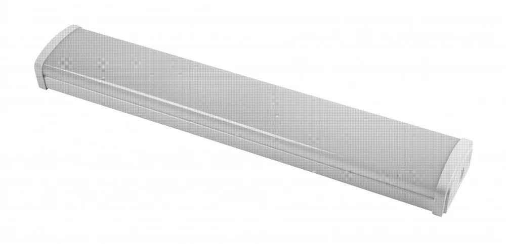 GTV Linear luminaire LONGER, LED, 36W, 4320lm, 4000K, AC220-240V, IP40, 120cm, baltas