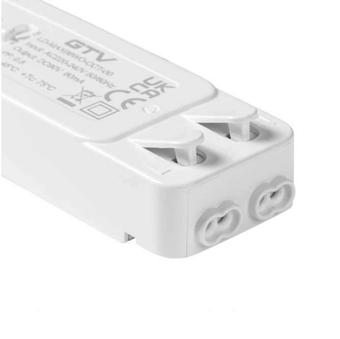 GTV MAXIS downlight, LED, 18W, 1450lm, CCT, AC220-240V, IP44, recessed, square, baltas