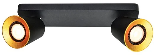 GTV Lubinis šviestuvas Elli, 4557,AC220-240V, 50/60 Hz, IP 20 2*GU10 ,maks. 20 W, dvigubas, ju