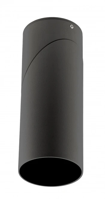 Lubinis šviestuvas GTV Ceiling luminaire VIRGO, max. 250V, 50/60Hz, 57x152mm, IP20, max. 20W, Round, Juodas